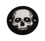 Custom Engraving M8 Timer Cover Skull Black Skul33-63Bg