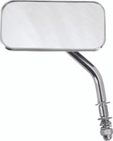 Harddrive Rectangular Mirror Chrome 153086