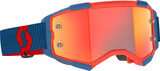 SCOTT 272828-7698280 Scott Fury Goggle Drk Blu/Neon Rd Org Chrm Wrks 272828-7698280