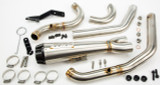 Tbr Comp S 2In1 Exhaust Flsb/Flhc Brushed W/Cf End Cap 005-4960199-Sg