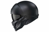 Scorpion Exo CV2-0102 Scorpion Exo Covert 2 Open-Face Helmet Matte Black Xs Cv2-0102
