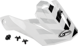 Gmax Visor W/Screws Fame Mx-86 White/Silver/Grey G086072