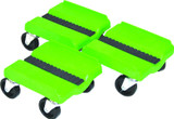Supercaddy SS GRN Supercaddy Dolly 3-Piece Set (Green) Ss Grn