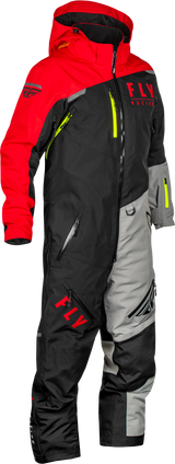 Fly Racing 470-4361S Fly Racing Cobalt Shell Monosuit Black/Red Sm 470-4361S