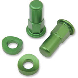 NO TOIL NTRK008 No Toil Rim Lock Nut/Spacer - Kit - Green Ntrk008