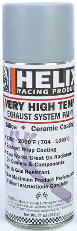 HELIX 165-1000 Helix Very High Temp Exhaust System Paint Grey Primer 11Oz 165-1000