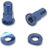 No Toil Rim Lock Nut/Spacer - Kit - Blue Ntrk-003