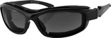 Bobster Road Hog Ii Sunglasses Conv Black W/4 Lens Brh2001