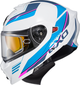 Scorpion Exo Exo-Gt930 Cold Weather Helmet Modulus Wht/Blu 2X (Dual Pane) 93-1027-Sd