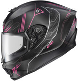 Scorpion Exo 33-1317 Scorpion Exo Exo-R330 Full-Face Helmet Bendr White/Pink 2X 33-1317