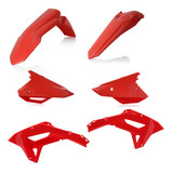 ACERBIS 2861790227 Acerbis Plastic Kit Hon Red 2861790227
