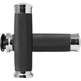 AVON GRIPS INTOCC85CH Avon Grips Custom Contour Grips - Indian - Chrome In-To-Cc-85-Ch