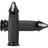 AVON GRIPS INTOCC86ASP Avon Grips Custom Contour Grips - Spike - Indian - Black In-To-Cc-86-Asp