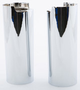 Harddrive Uppr Fork Tube Cvrs Chrome +2" Touring 14-Up 302605 Harddrive Uppr Fork Tube Cvrs Chrome +2" Touring 14-Up 302605
