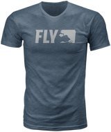 Fly Racing Fly Primary Tee Indigo Sm 352-0522S
