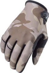Scorpion Exo Moto-Flex Gloves Covert Ops Desert Storm Md G70-504