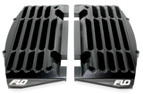 Flo Motorsports FLO 753-2BLK Flo Motorsports High Flow Radiator Braces Black Flo 753-2Blk