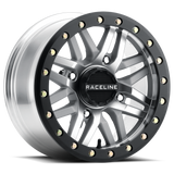 Raceline A91MA-57037+10 Raceline Ryno Bdlk Wheel 15X7 4/137 5+2 (+10Mm) Blk/As Cast A91Ma-57037+10