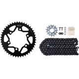 VORTEX CK6354 Vortex Steel Chain Kit - Black - Yamaha - Yzf-R1 - '98-'03 Ck6354