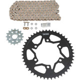 VORTEX CKG6362 Vortex Steel Chain Kit - Gold - Yamaha - Yzf-R1 - '06-'08 Ckg6362