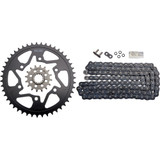 Vortex Steel Chain Kit - Black - Yamaha - Yzf-R1 - '06-'08 Ck6362