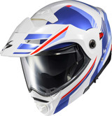 Scorpion Exo 96-1203 Scorpion Exo Exo-At960 Modular Helmet Monk White/Blue Sm 96-1203