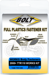 BOLT YAM-TTR110W Bolt Works Body Work Fastener Kit Yam Ttr110 Yam-Ttr110W