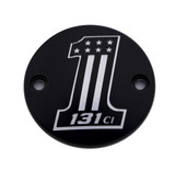 Custom Engraving 131-14-63BG Custom Engraving M8 Timer Cover 131 Black 131-14-63Bg