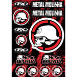 FACTORY EFFEX 1668052 Factory Effex Decal Sheet - Metal Mulisha 16-68052
