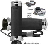 AVON CC-85-CH-FLY-RH Avon Custom Contour Fbw Heated Grips 15-Up Fltr Chrome Cc-85-Ch-Fly-Rh