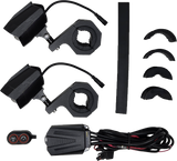 Pathfinder PL80WRB Pathfinder Dual Switchback Led Lights Black Wireless Remote Pr Pl80Wrb