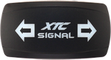 Xtc Power Products SW00-00116022 Xtc Power Products Dash Switch Rocker Face Turn Signal Horizontal Sw00-00116022