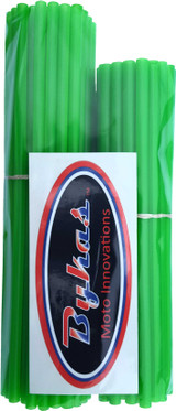 Bykas SN-G Bykas Spoke Wraps Neon Green 72/Pk 21"/19" Sn-G