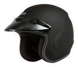 Gmax G1020073 Gmax Of-2 Open-Face Helmet Matte Black Xs G1020073
