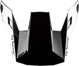 Fly Racing Rayce Helmet Visor Black/White/Grey Xl-2X 73-91134