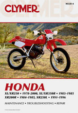 Clymer Repair Manual Hon Xl/Xr 200-350 Cm3284