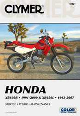 CLYMER CM221 Clymer Repair Manual Hon Xr600R/Xr650L Cm221