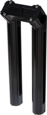 Hofmann Designs HDB-1014B Hofmann Designs H/D Billet Risers 12" Black Kickback Hdb-1014B