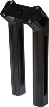 Hofmann Designs HDB-1006B Hofmann Designs H/D Billet Risers 10" Black Kickback Hdb-1006B