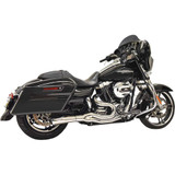 BASSANI XHAUST 1F62C Bassani Xhaust Road Rage Ii 2-Into-1 Mid-Length Exhaust System - Chrome 1F62C
