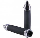 AVON MT-CC-85-CH-SPK Avon Custom Contour Grips Spike Chrome Mt-Cc-85-Ch-Spk