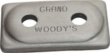 Woodys ADG-3775 Woodys Double Grand Digger Support Plate Aluminum 12/Pk Adg-3775
