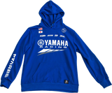 D-Cor 85-211-3 D-Cor Yamaha Factory Sweatshirt Blue Lg 85-211-3