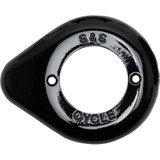 S&S CYCLE 1700686 S&S Cycle Air Cleaner Cover - Air Stinger Teardrop - Gloss Black 170-0686