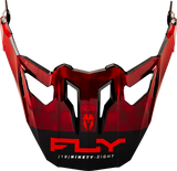Fly Racing Trekker Kryptek Conceal Visor Red/Black 73-7033