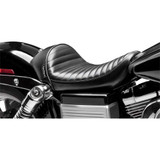 LE PERA LK421PT Le Pera Stubs Cafe Seat - Pleated - Black - Fxd '06-'17 Lk-421Pt