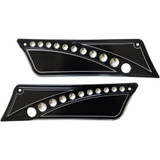 Accutronix Latch Cover '93-'13 - Drilled Black - Fl Blc9313-Dn