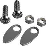 CYCLE VISIONS CV4813 Cycle Visions Rear Turn Signal Cover Plate - Chrome Cv-4813