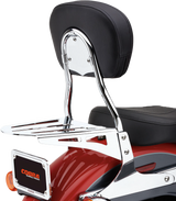 Cobra Short Sissy Bar Round Chrome Flst/C/N/S/Sc 00-17 602-1304 Cobra Short Sissy Bar Round Chrome Flst/C/N/S/Sc 00-17 602-1304