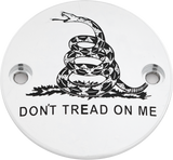 Custom Engraving M8 Timer Cover Don'T Tread Chrome Patr08-63